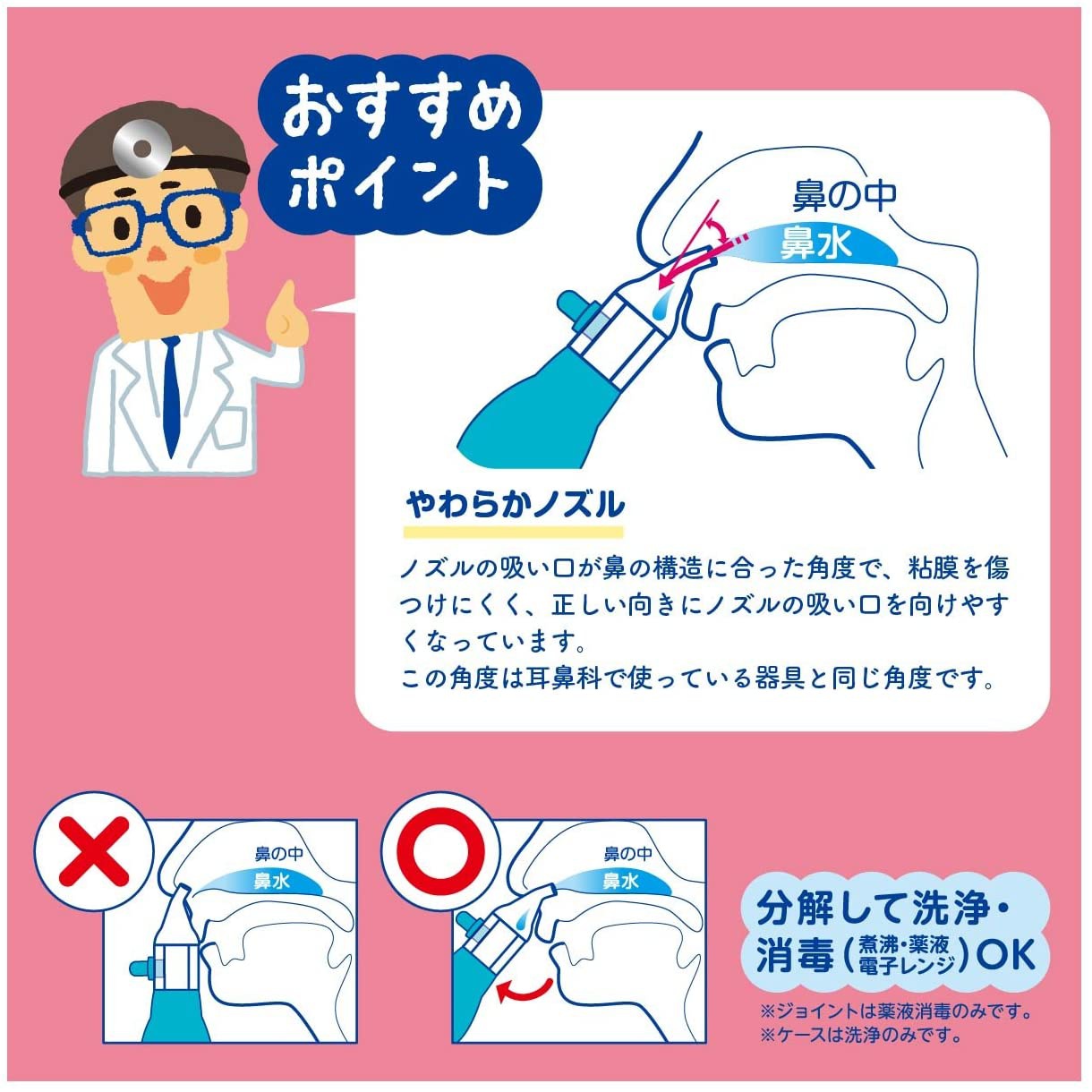 ChuChuBaby(チュチュベビー) 鼻水キュートル 2WAYタイプの商品画像6 