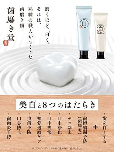 歯磨き堂(HAMIGAKIDO) 薬用ホワイトニング ペーストの商品画像2 