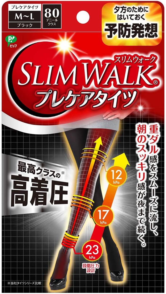 SLIMWALK(スリムウォーク) プレケアタイツの商品画像サムネ1 