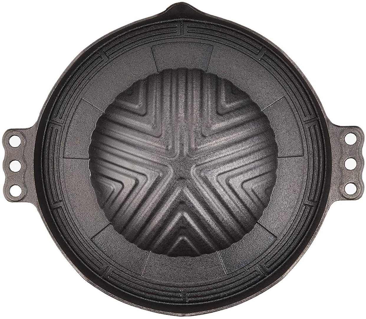 イシガキ産業 ジンギスカン鍋  約幅34×奥29.5×高4.5cm プログレード 本格的 業務用 6個入の商品画像サムネ4 