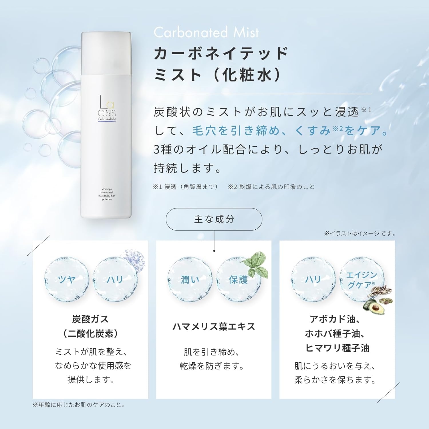 Laeisis(ラエイシス) カーボネイテッドミストの商品画像2