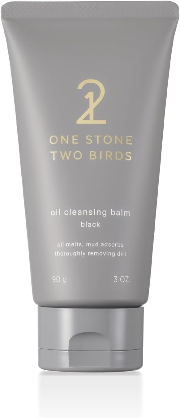 ONE STONE TWO BIRDS(ワンストーンツーバーズ) オイルクレンジングバーム ブラック