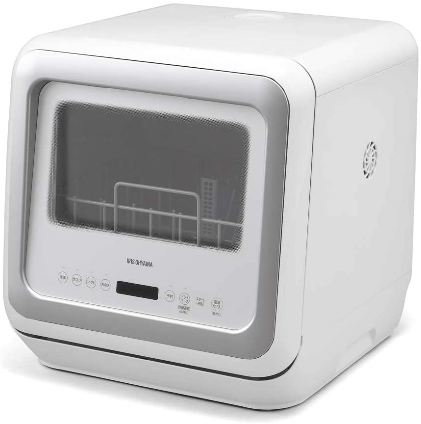 IRIS OHYAMA(アイリスオーヤマ) 食器洗い乾燥機 ホワイト KISHT-5000-Wの商品画像1 