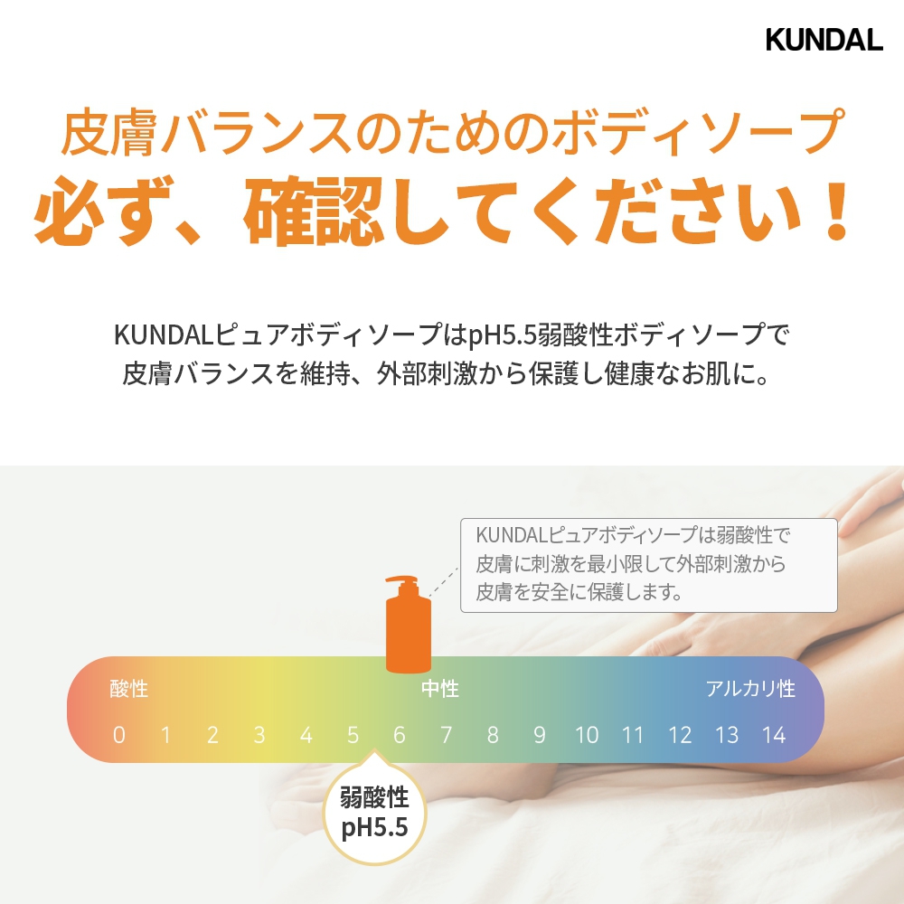 KUNDAL(クンダル) ピュアボディソープの商品画像サムネ6 