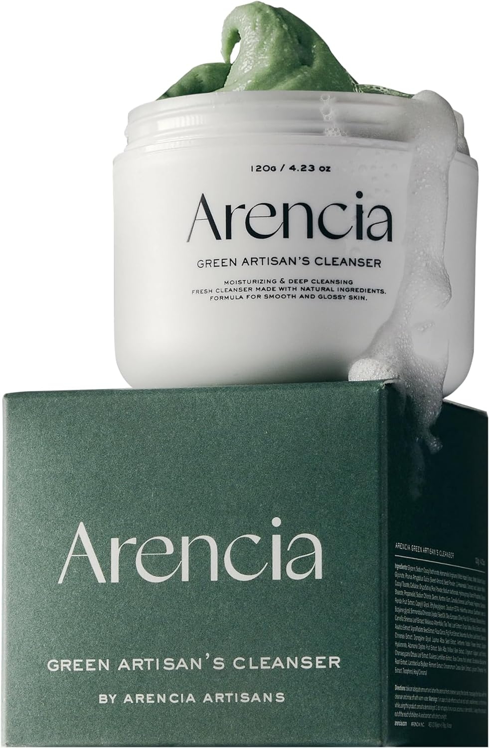 Arencia(アレンシア) プレミアムもちソープ グリーンの商品画像サムネ1 