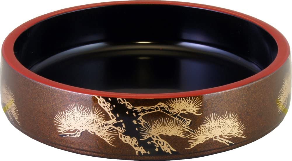 福井クラフト デラックス富士桶 7寸 (1人用) 梨地老松 3-715-71の商品画像1 