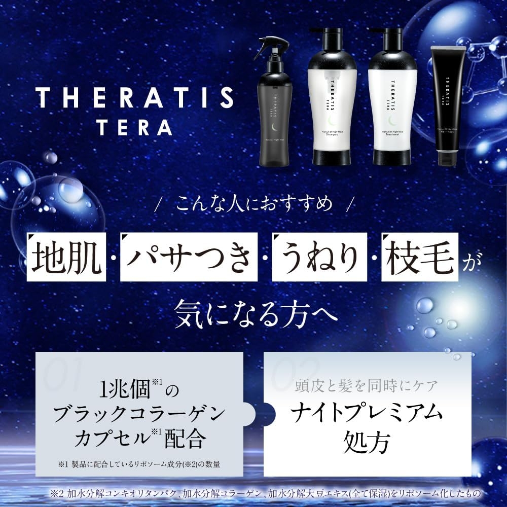 THERATIS(セラティス) テラ プレミアム EX ナイトモイスト シャンプー／ヘアトリートメントの商品画像6 