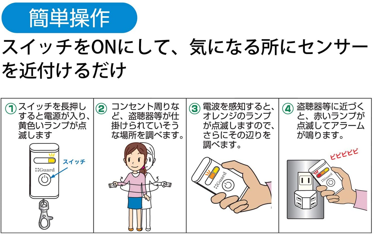 Revex(リーベックス) クロスガード スマート CG2Wの商品画像4 