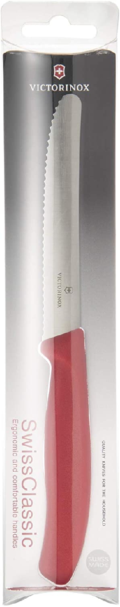 VICTORINOX(ビクトリノックス) スイスクラシック トマト＆テーブルナイフ 11cm 6.7831E レッドの商品画像7 
