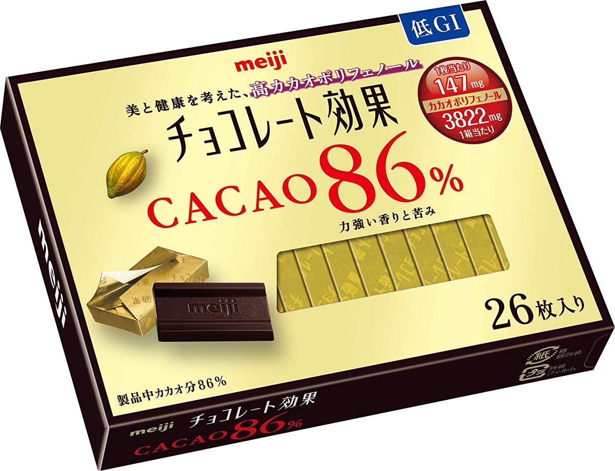 チョコレートおすすめ商品：明治(meiji) チョコレート効果カカオ86%