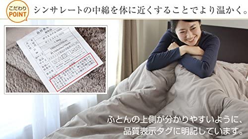 BiLLiON(ビリオン) シンサレート掛け布団 A754の商品画像4 