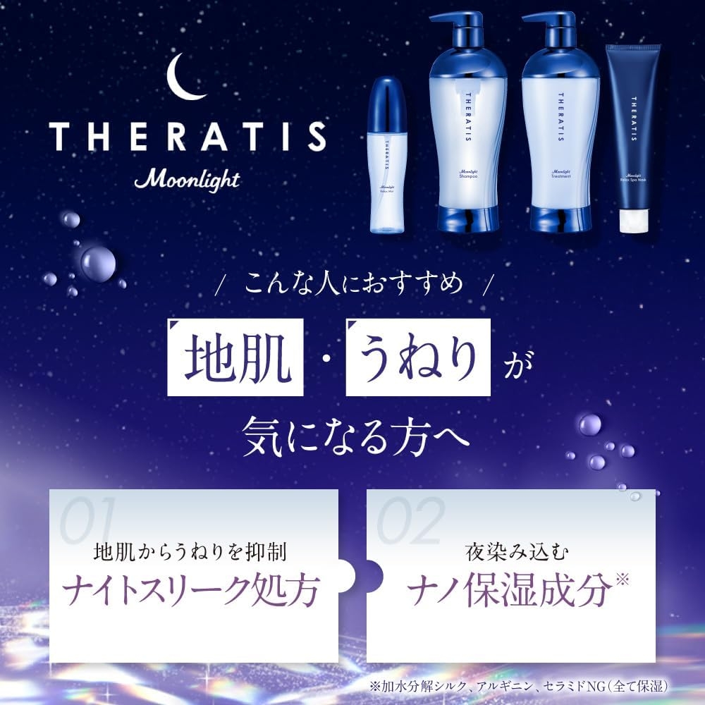 THERATIS(セラティス) テラ プレミアム EX ナイトモイスト シャンプー／ヘアトリートメントの商品画像5 