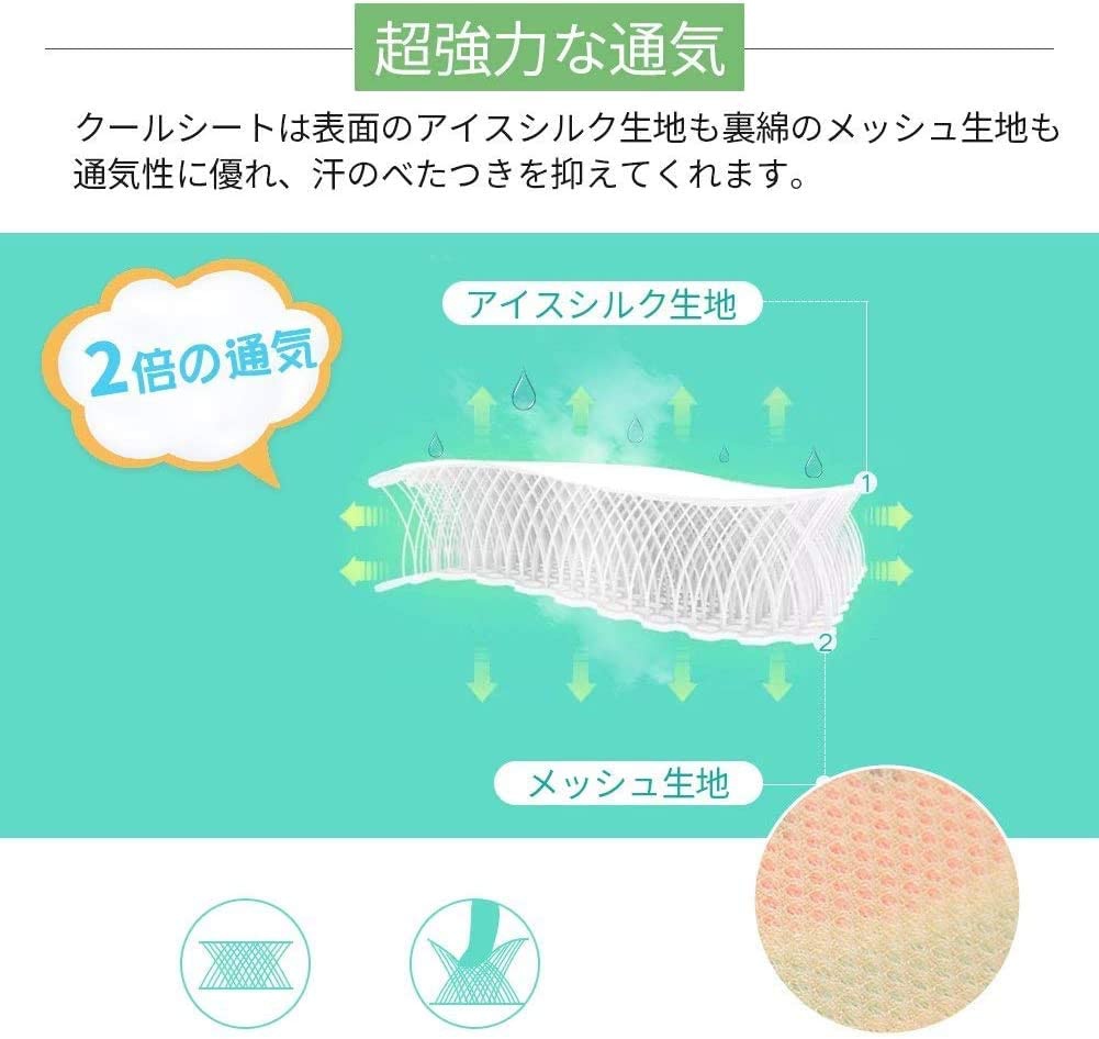 Ormany(オーマニー) ベビーカーシート（3Dメッシュ素材）の商品画像7 