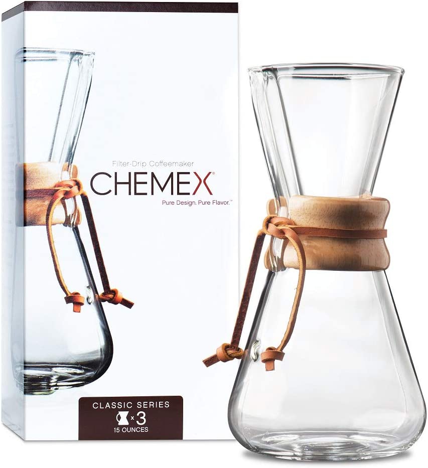 CHEMEX(ケメックス) コーヒーメーカー 3カップ CM-1クリア