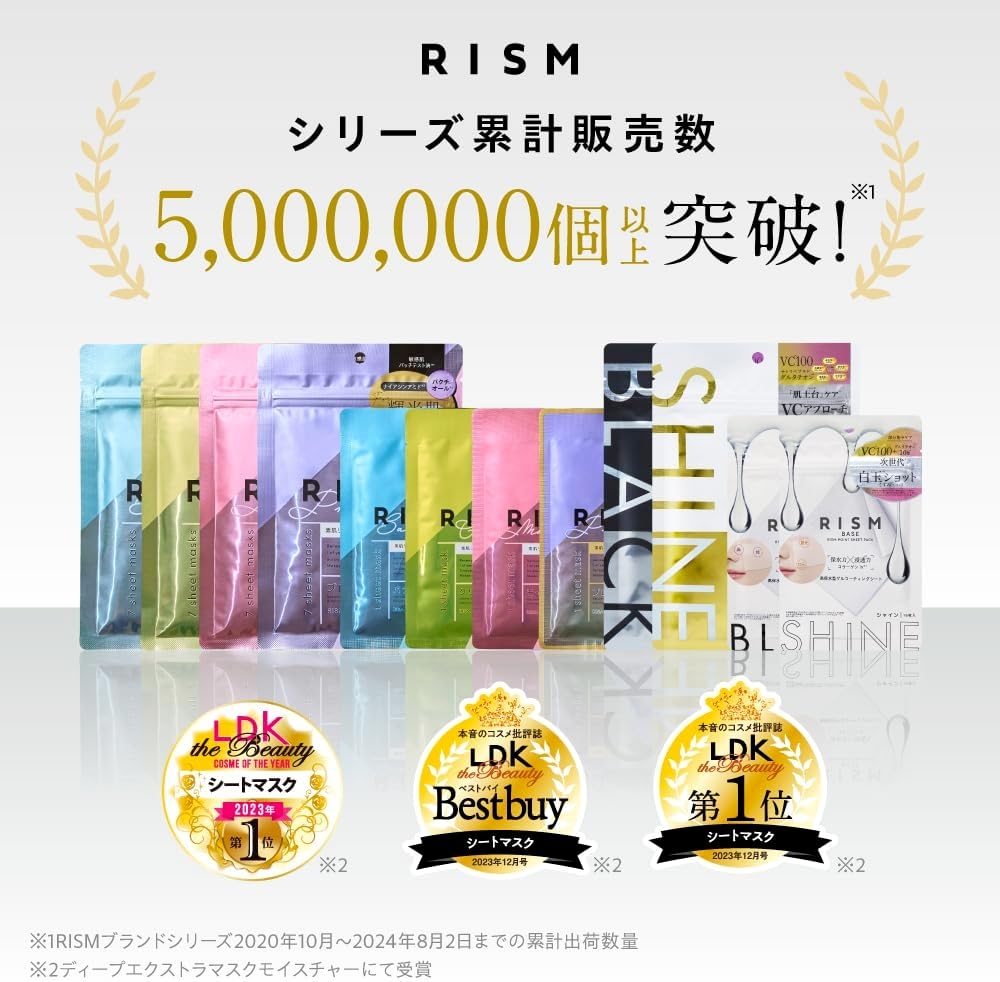 RISM(リズム) ベース デイリーケアマスク シャインの商品画像4 