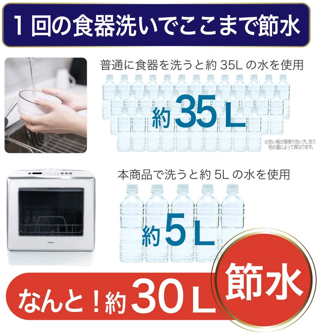 SOUYI(ソウイ) 食器洗い乾燥機 SY-118の商品画像6 