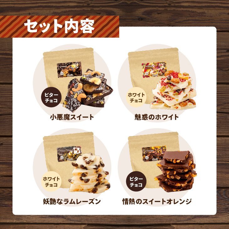 chocoru(チョコル) 割れチョコ チョコル入門セットの商品画像3 