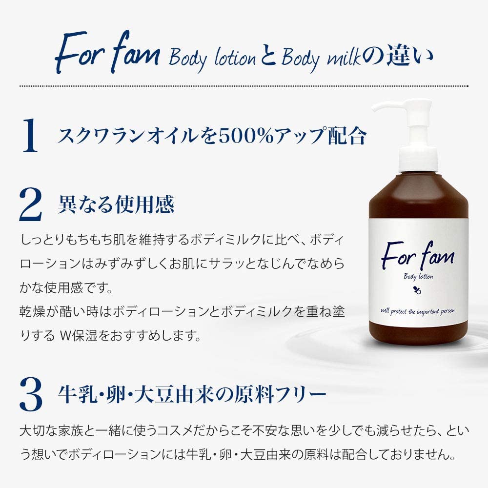 For fam(フォーファム) ボディローションの商品画像サムネ6 