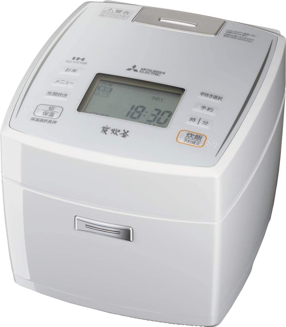 三菱電機(MITSUBISHI ELECTRIC) 備長炭炭炊釜  NJ-VV108の商品画像1 