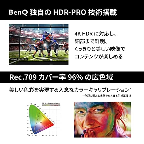 BenQ(ベンキュー) 4K プロジェクター TK700の商品画像4 