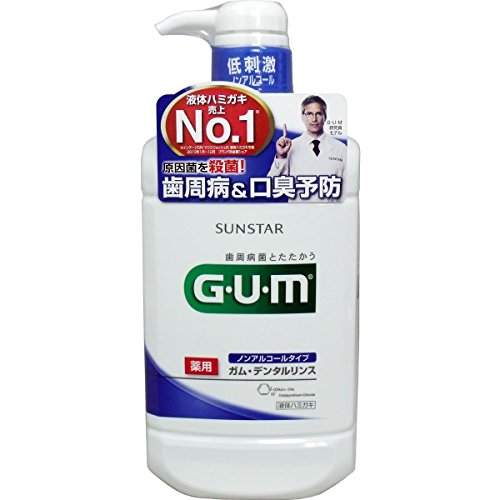 GUM(ガム) デンタルリンス (ノンアルコールタイプ)の商品画像1 