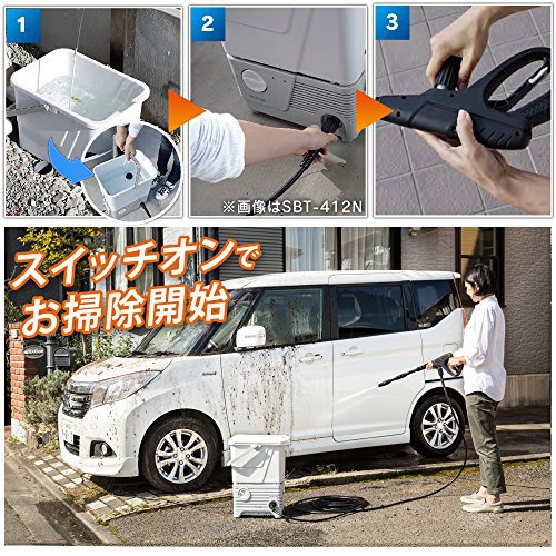 IRIS OHYAMA(アイリスオーヤマ) タンク式高圧洗浄機 SBT-512Nの商品画像8 