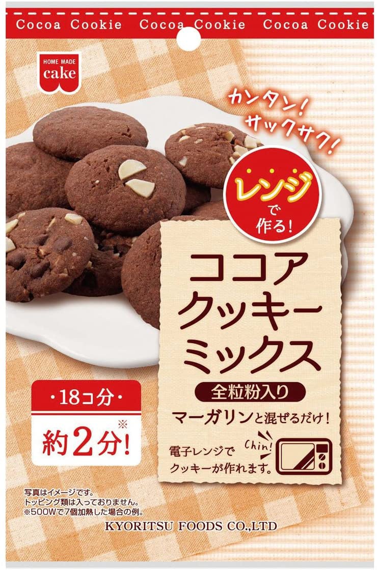 共立食品 レンジで作るココアクッキーミックスの商品画像1 