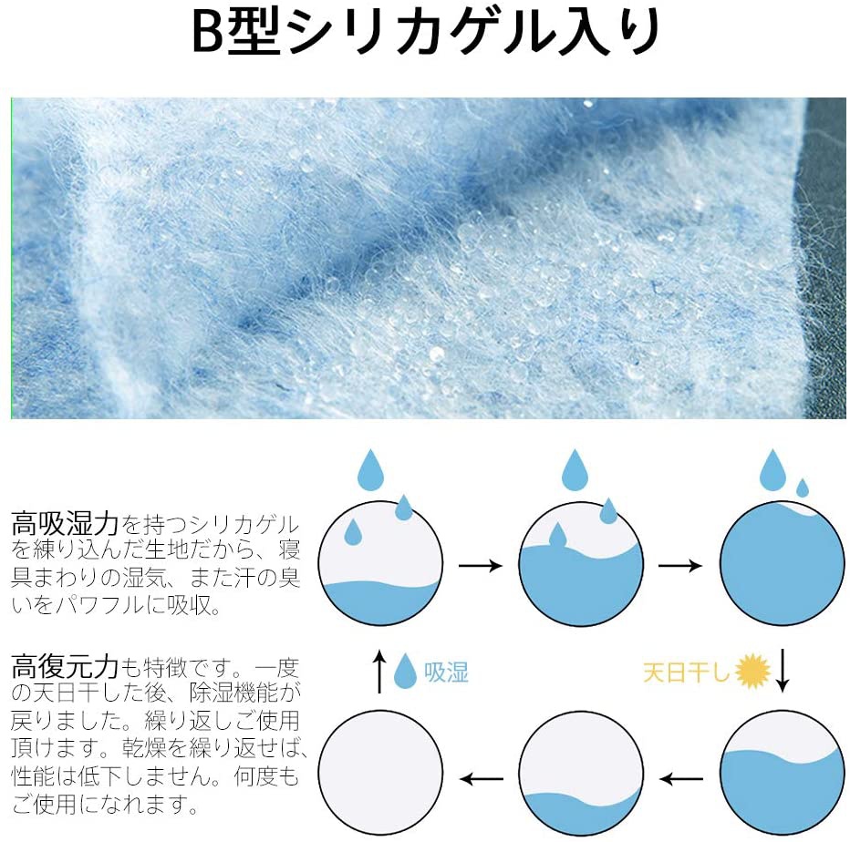 Kumori(クモリ) 洗える除湿シート CSDの商品画像5 