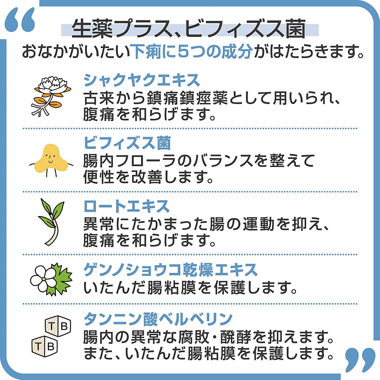 ビオフェルミン ビオフェルミン下痢止めの商品画像4 