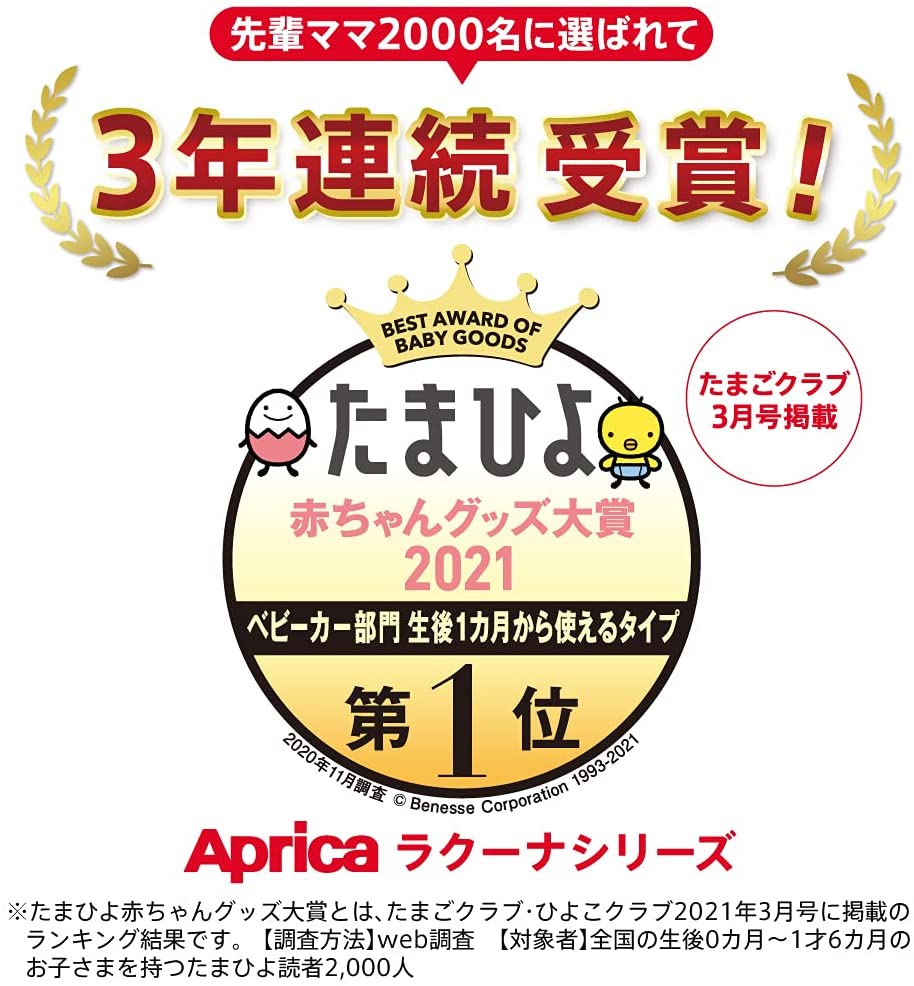 Aprica(アップリカ) ラクーナエアー ACの商品画像6 