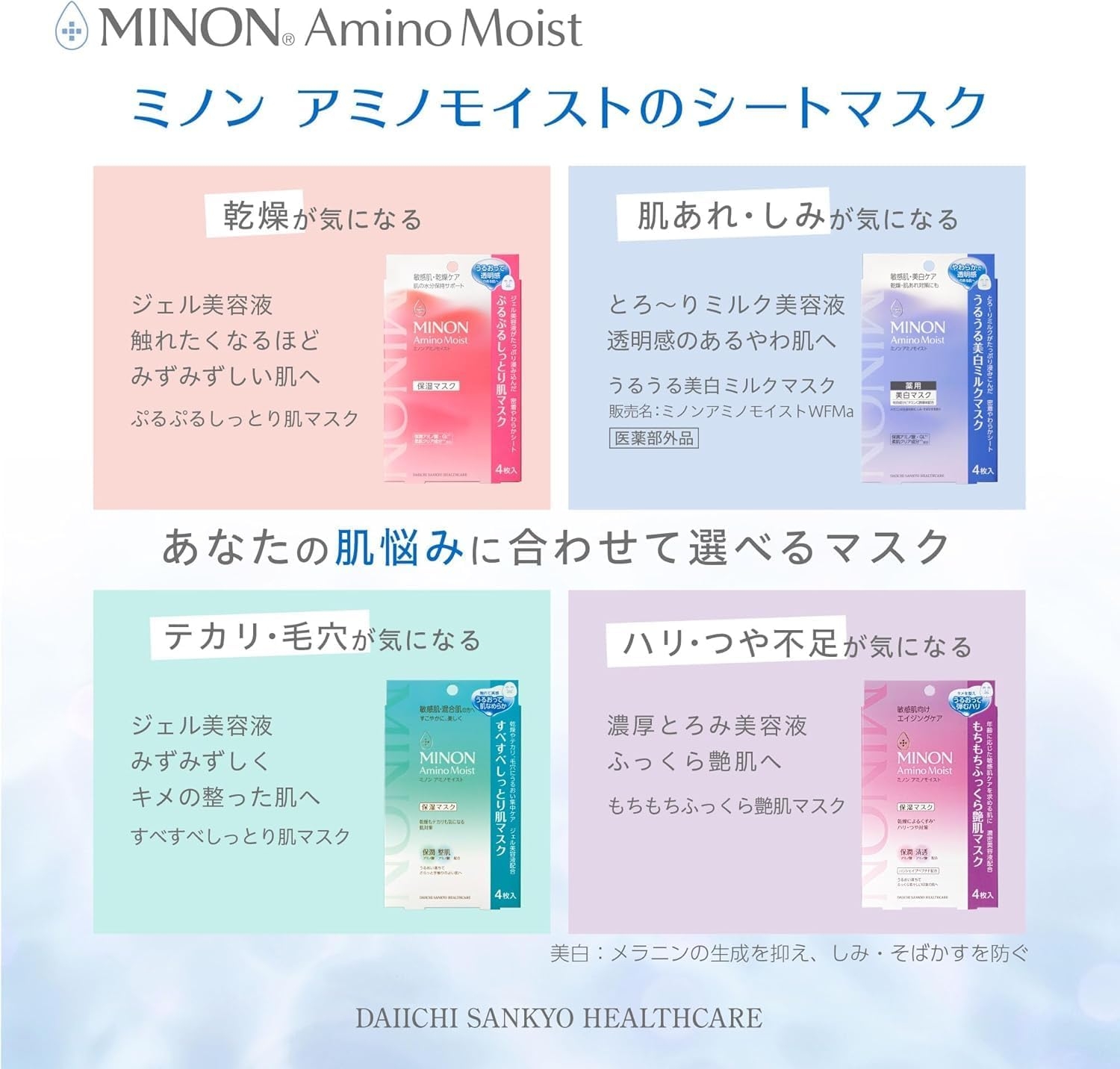 MINON(ミノン) アミノモイスト 薬用うるうる美白ミルクマスクの商品画像6 