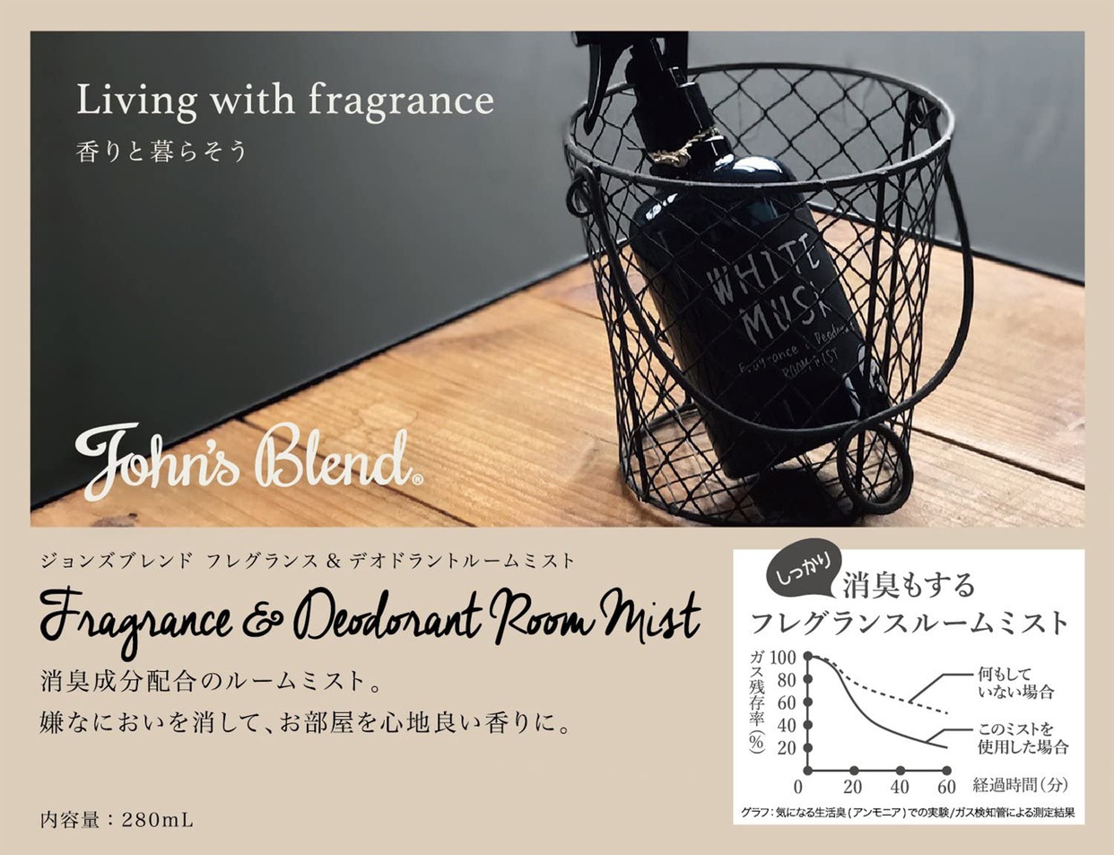 John's Blend(ジョンズ ブレンド) F&D ルームミストの商品画像4 