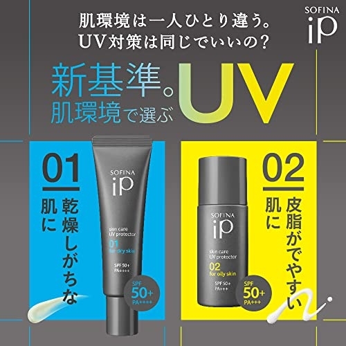 SOFINA iP(ソフィーナ アイピー) スキンケアUV 01乾燥しがちな肌の商品画像4 