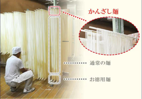 無限堂 稲庭うどん 訳ありかんざし麺の商品画像10 