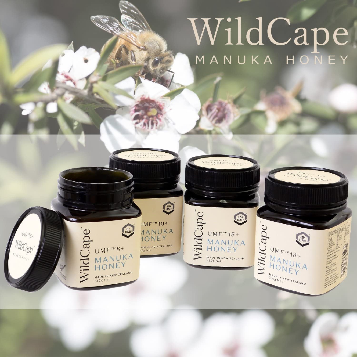 Wild Cape(ワイルドケープ) UMF 8+ Manuka Honeyの商品画像4 