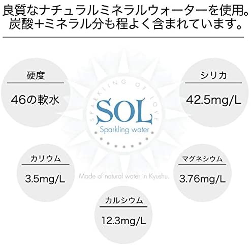 OTOGINO シリカ炭酸水 SÔLの商品画像3 