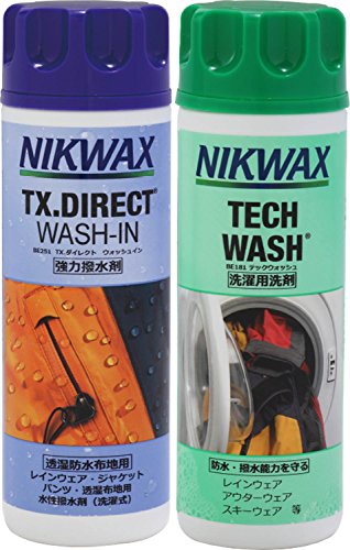 NIKWAX(ニクワックス) ツインパック 洗剤＋撥水剤
