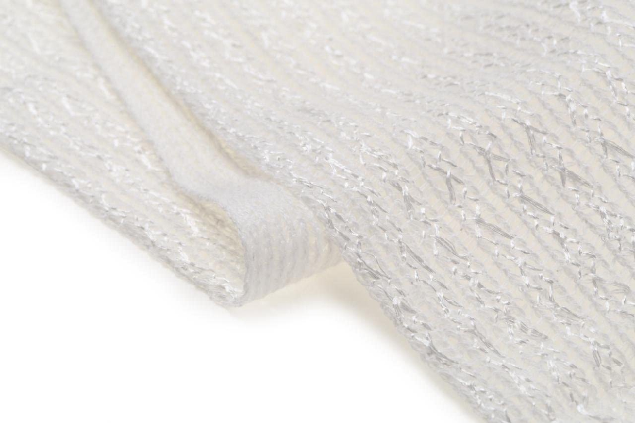 くーる&ほっと 珠絹 練絹の肌きらめき 綿シルクボディタオルの商品画像6 