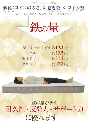 Bed&Mattres(ベッドアンドマットレス) ポケットコイル EN101PNの商品画像16 