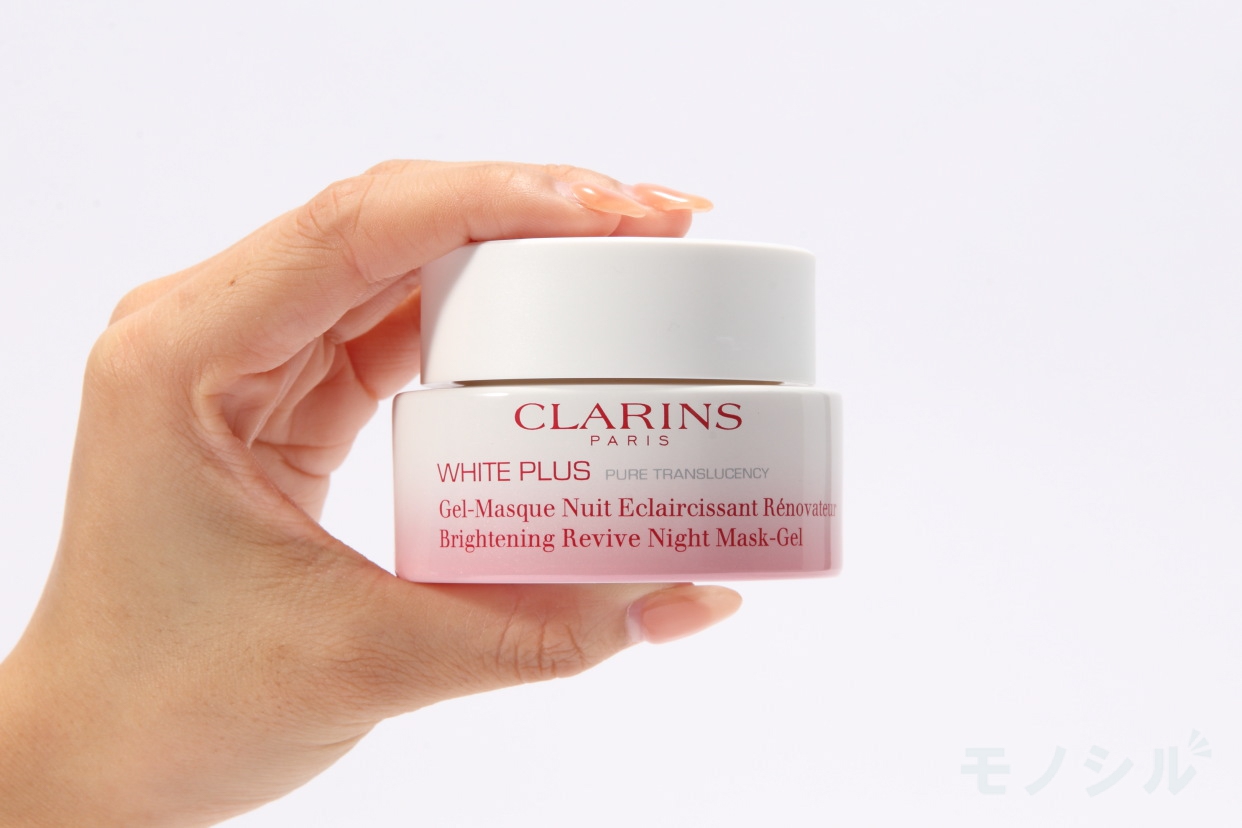 CLARINS(クラランス) ホワイト‐プラス ブライト ナイト ジェルの商品画像3 手に持った商品