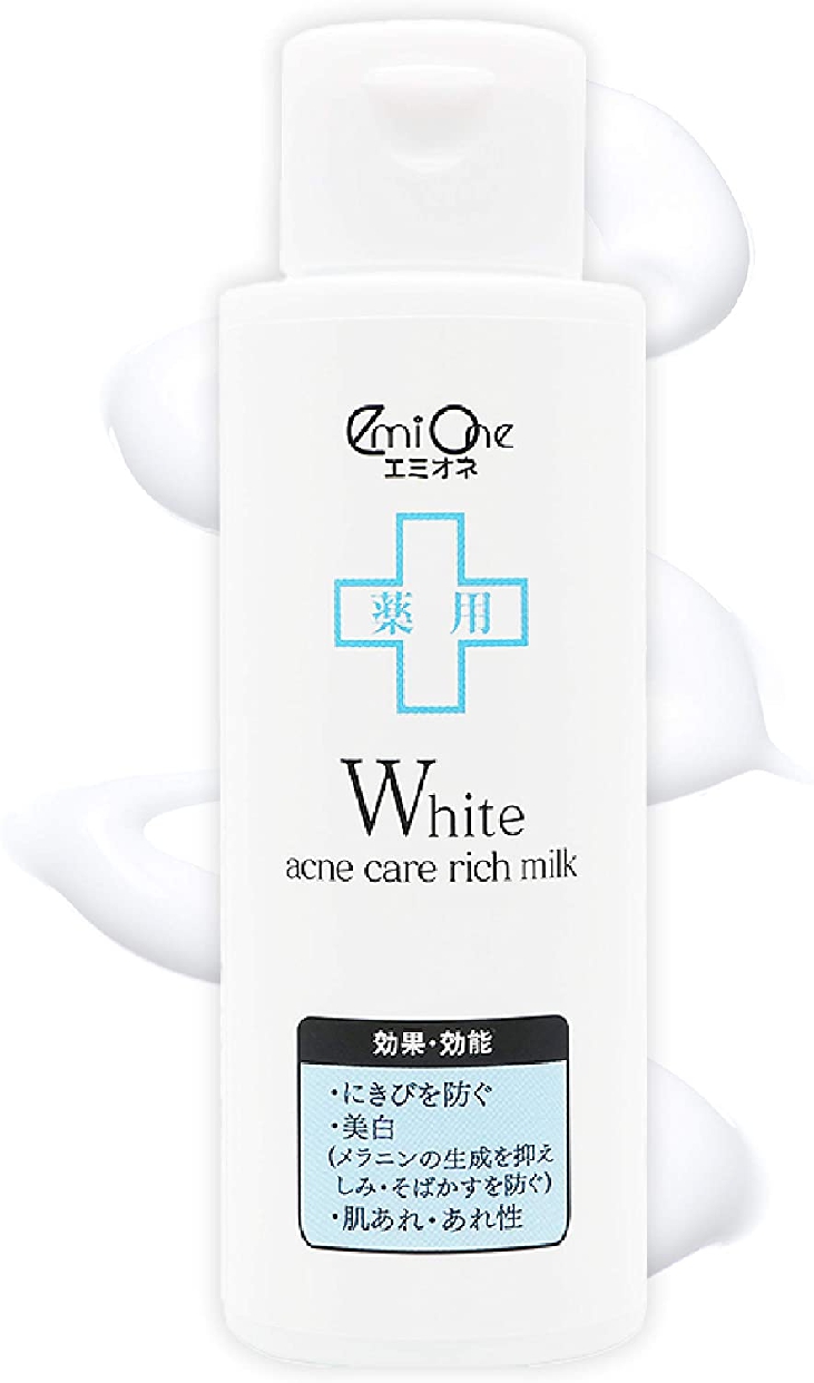 emione(エミオネ) 薬用ホワイトアクネケアリッチミルクの商品画像1 