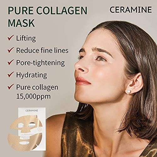 CERAMINE(セラマイン) ハイドロピュアコラーゲンマスクの商品画像3 