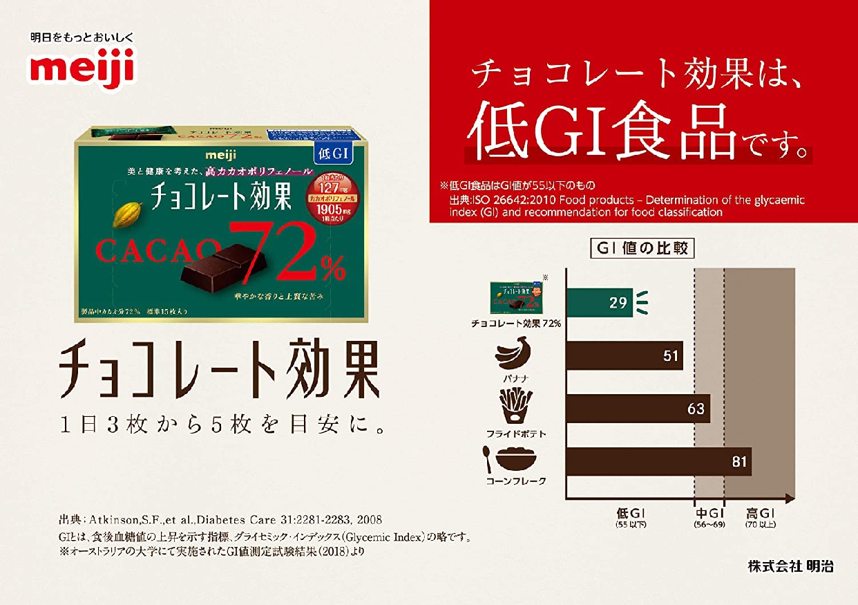 明治(meiji) チョコレート効果カカオ72%の商品画像7 
