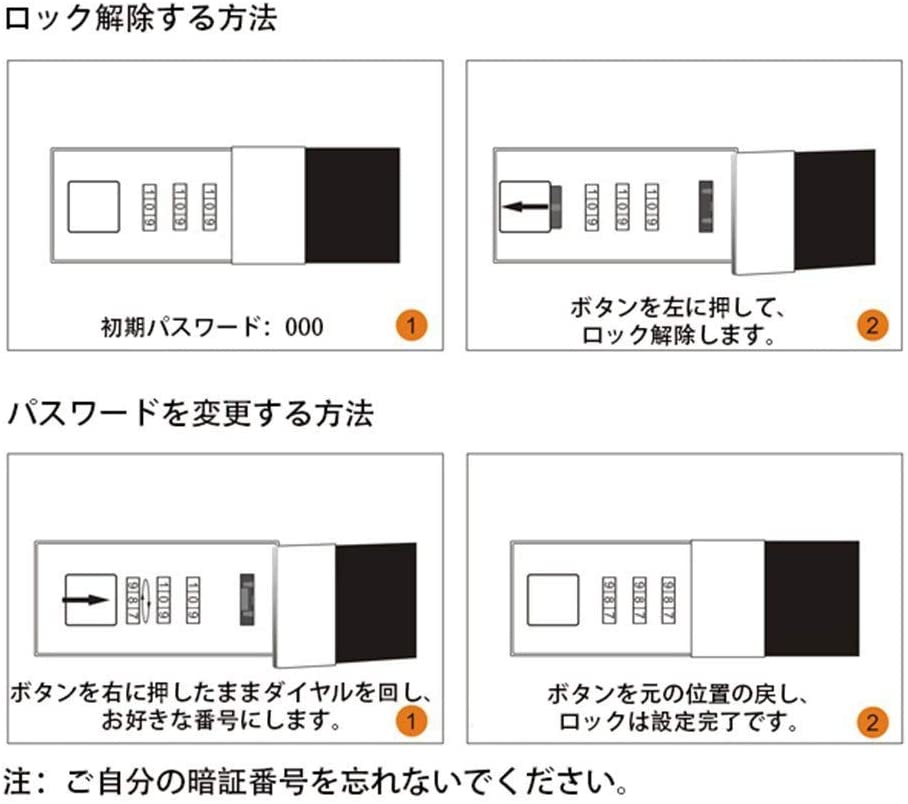 CAGIE(カジー) パスワード ビジネス手帳の商品画像7 