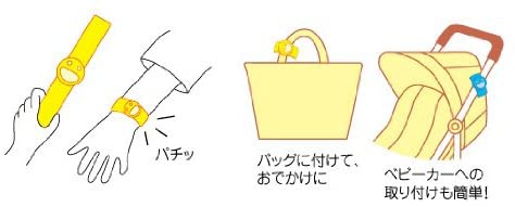 BUG LOCK(バグロック) 虫よけリストバンドの商品画像5 