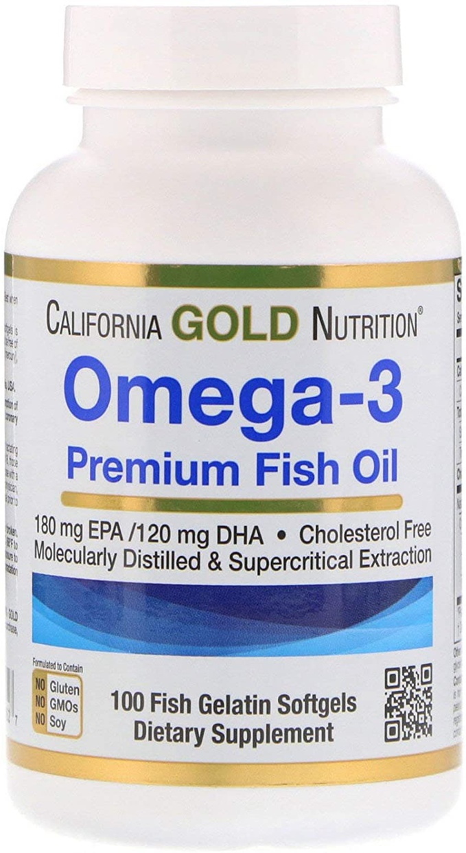 California Gold Nutrition(カリフォルニア ゴールド ニュートリション) オメガ3 プレミアムフィッシュオイルの商品画像1 