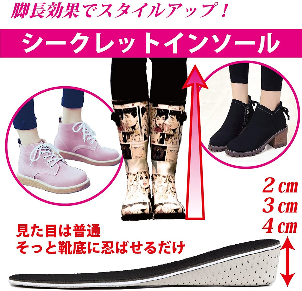 FGK(エフジェーケー) シークレット インソールの商品画像2 