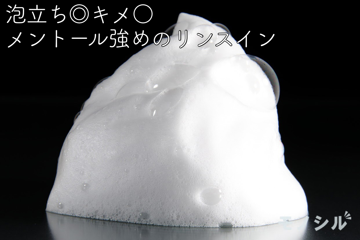 DiNOMEN(ディノメン) 薬用スカルプケア リンスインシャンプーの商品画像サムネ4 商品の泡立ち