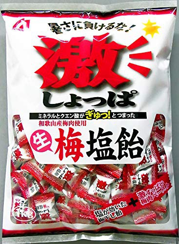 桃太郎製菓 激しょっぱ生梅塩飴の商品画像1 