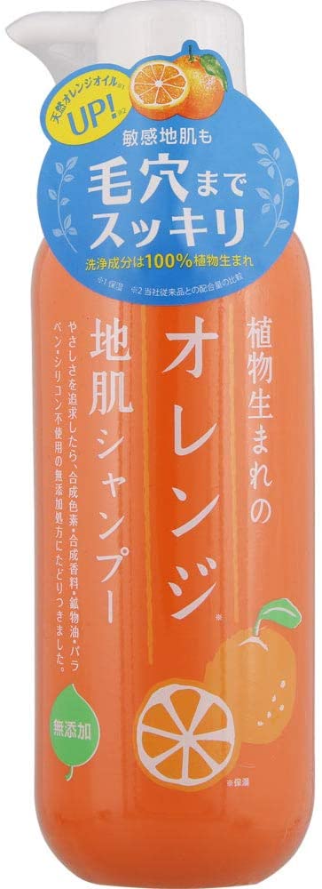 石澤研究所 植物生まれのオレンジ地肌シャンプーNの商品画像